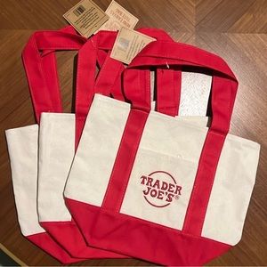 Mini Trader Joe’s Toter Bag - Red